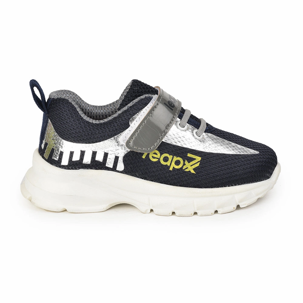 Leap7x Slip-on Casual Shoes For Kids (GREY) JEEVA-11 By Liberty