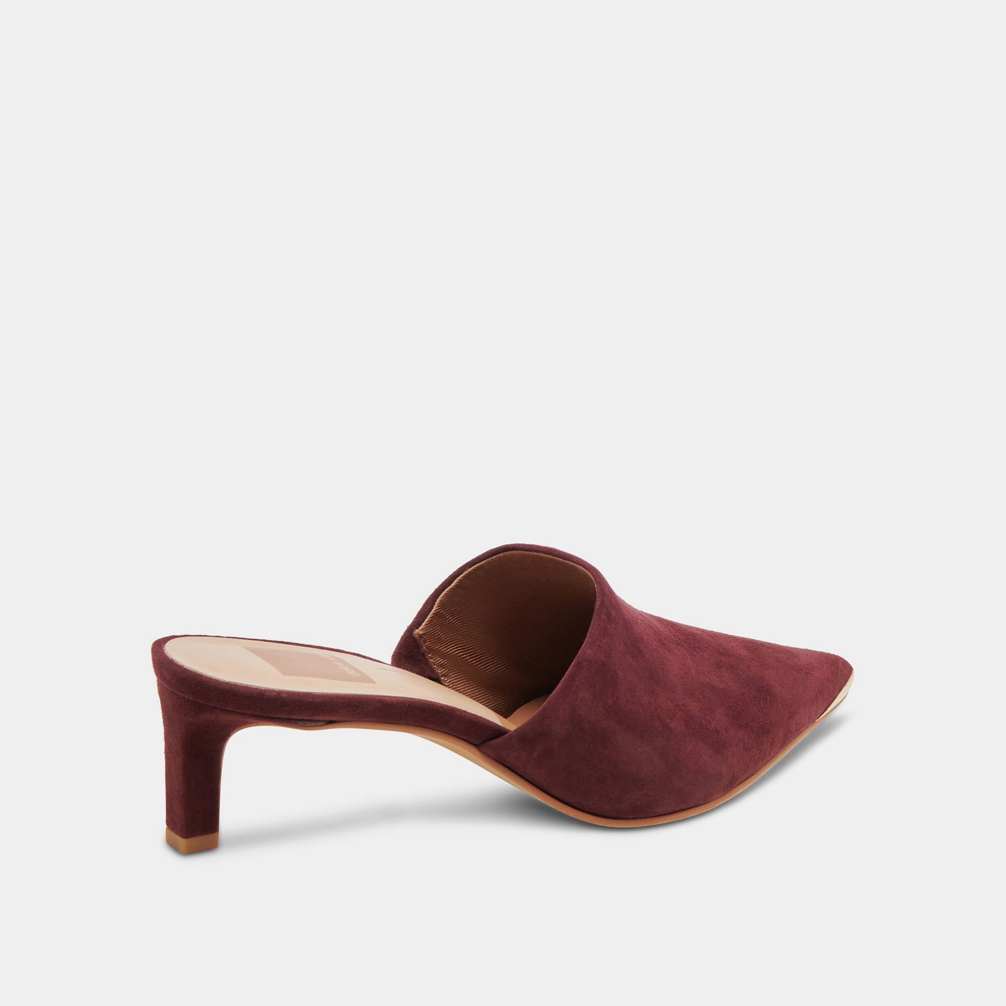 LEXY HEELS CRANBERRY SUEDE