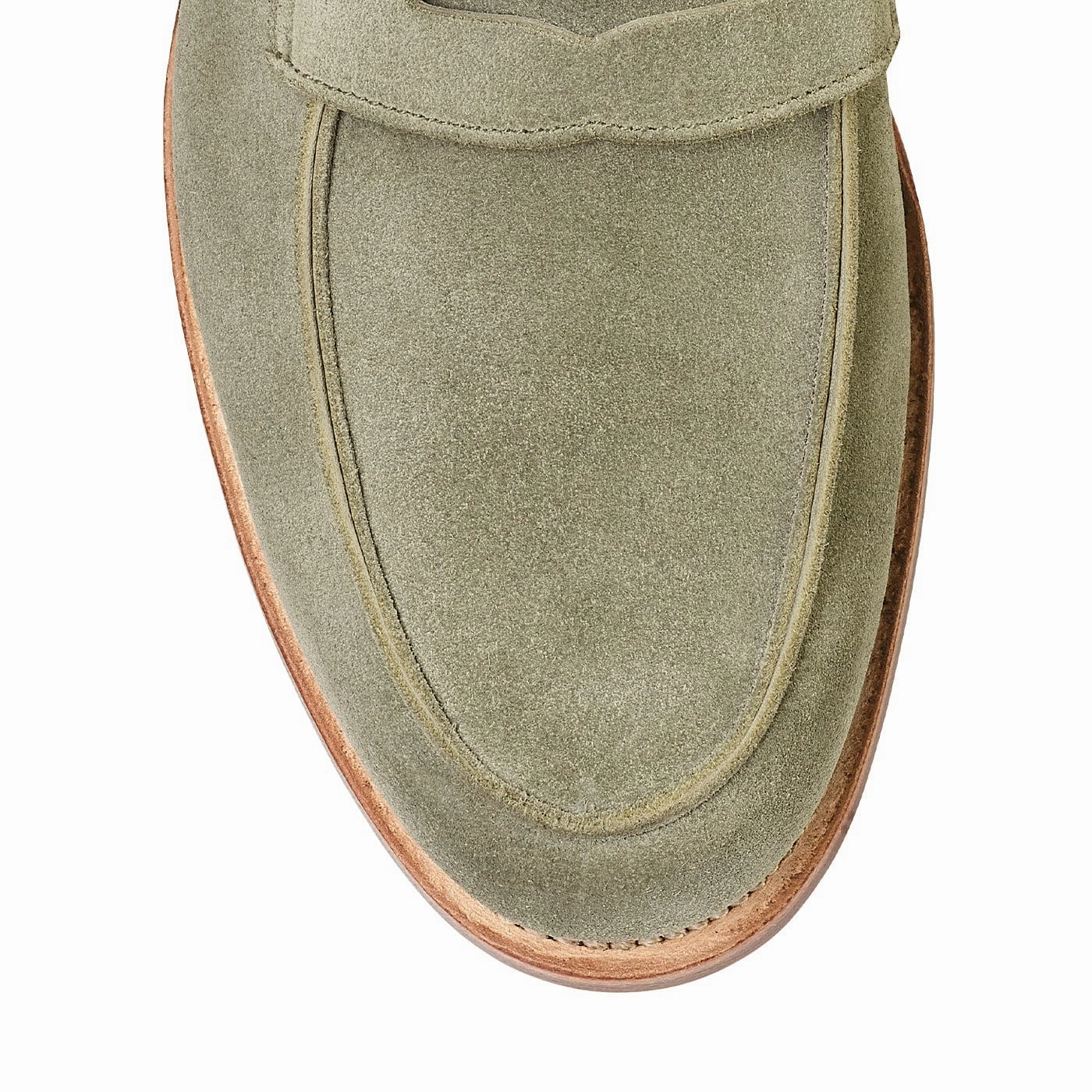 Lilou Pistachio Calf Suede