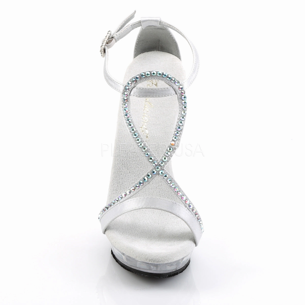 LIP-156  Silver Satin/Clear