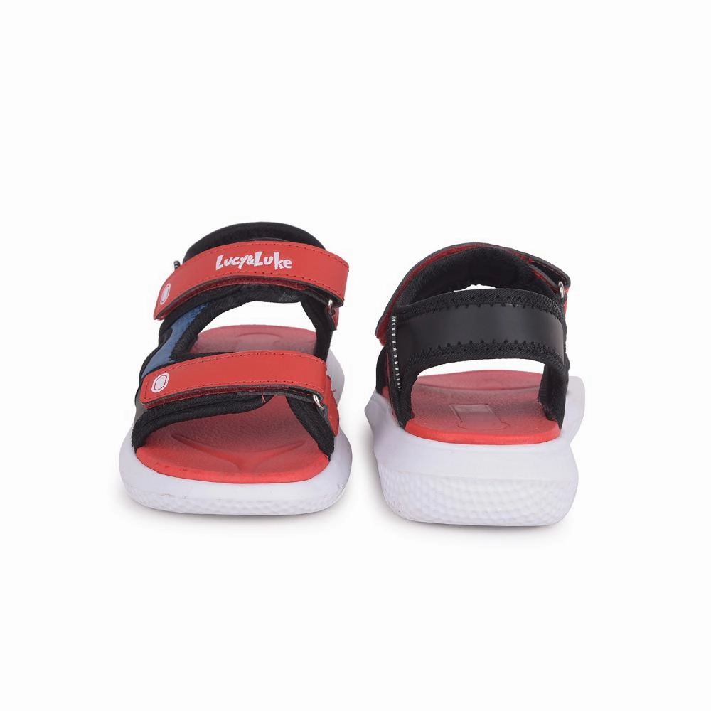 Lucy & Luke By Liberty Kids HIPPO-53 Red Casual Sandal