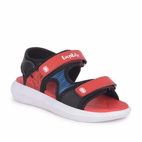 Lucy & Luke By Liberty Kids HIPPO-53 Red Casual Sandal