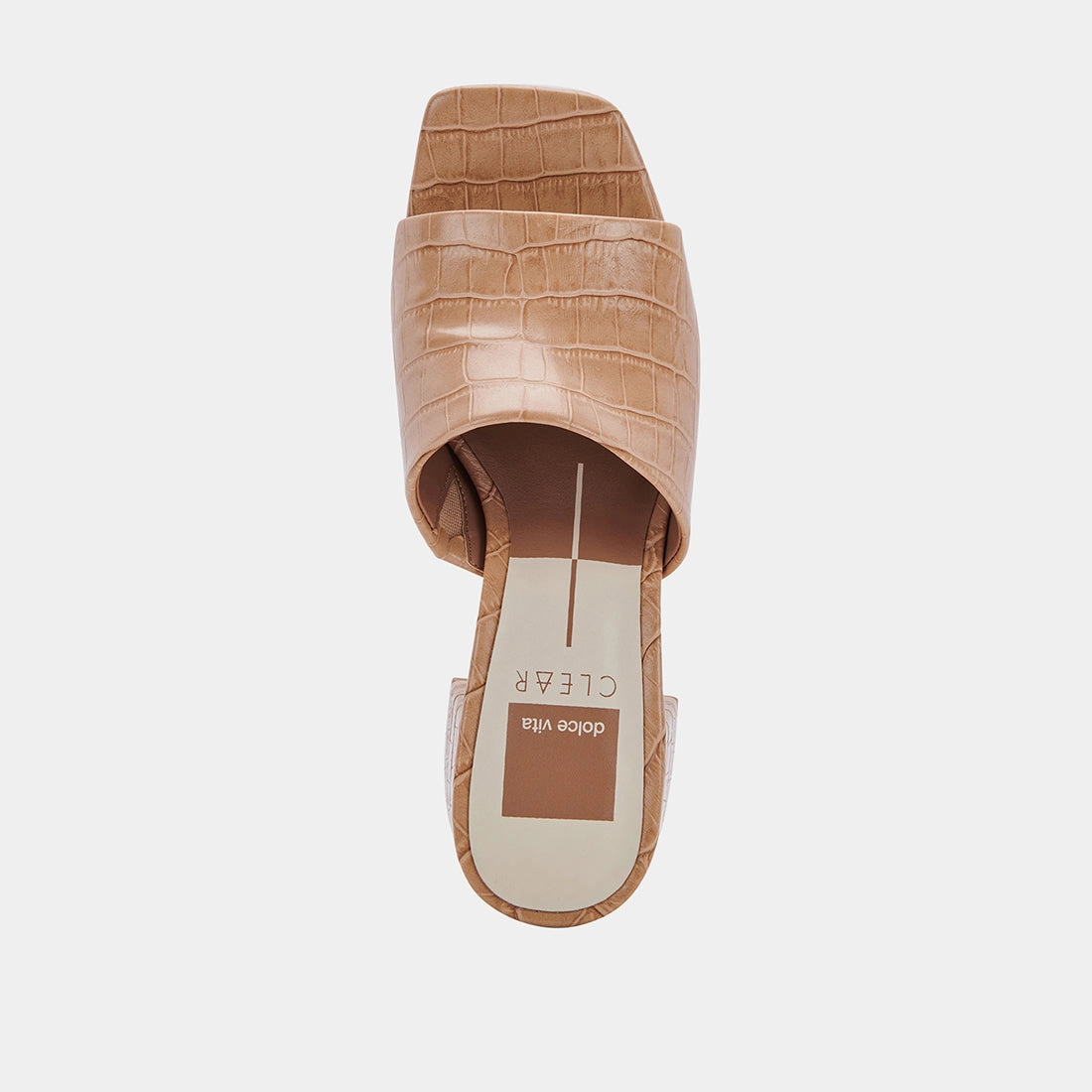 MARSHA HEELS CAFE EMBOSSED STELLA - re:vita