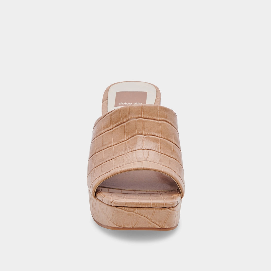 MARSHA HEELS CAFE EMBOSSED STELLA - re:vita