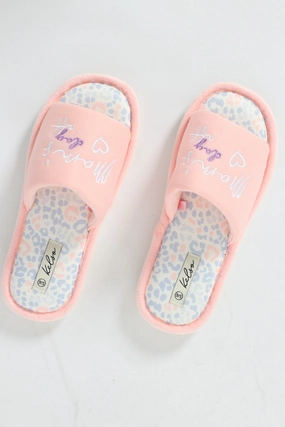 Mother's Day Off Slipper - Pink