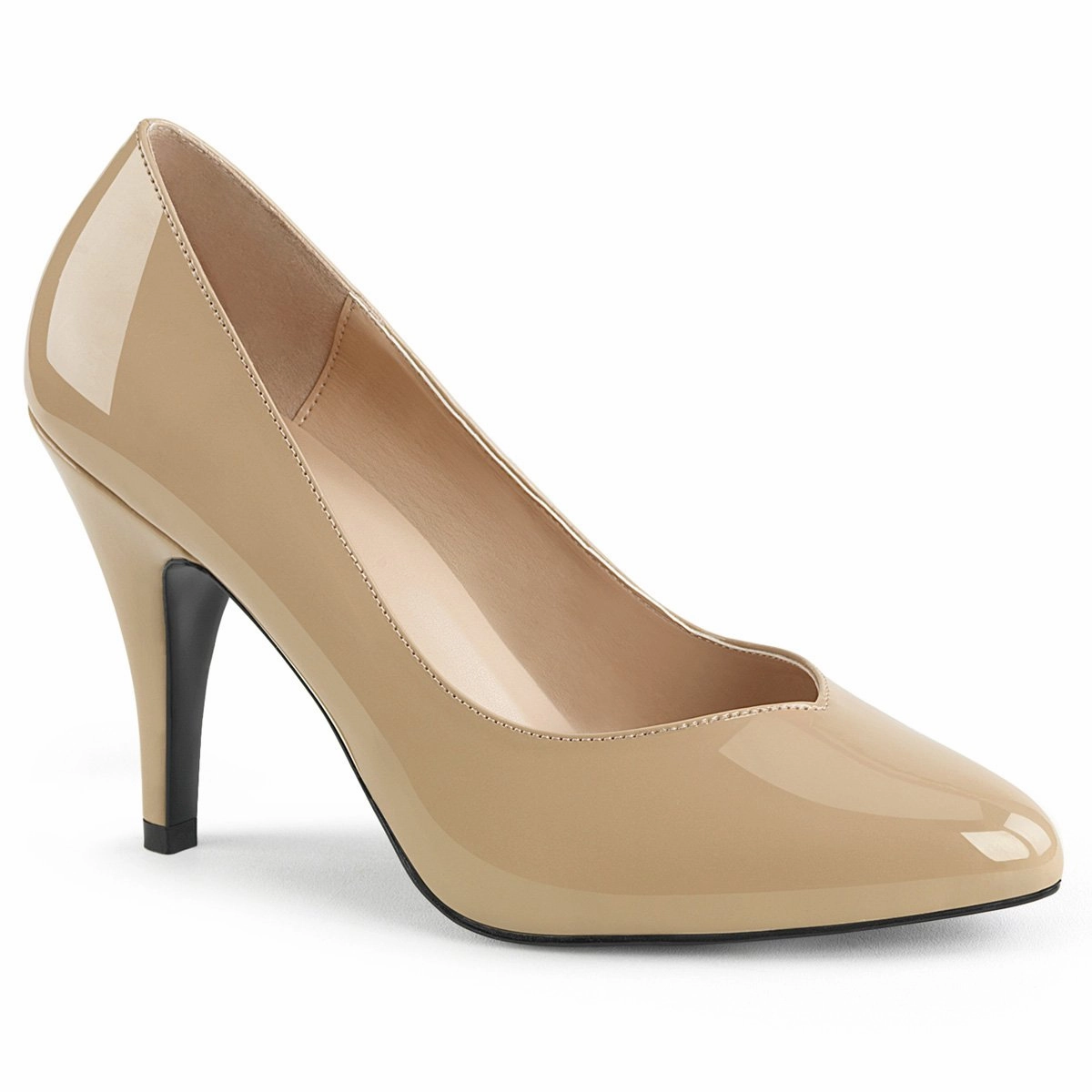 Pleaser Pink Label Dream-420-Cream-Size 12-Clearance