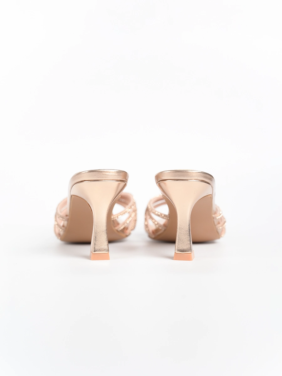 Princess Knot Glitter Mules