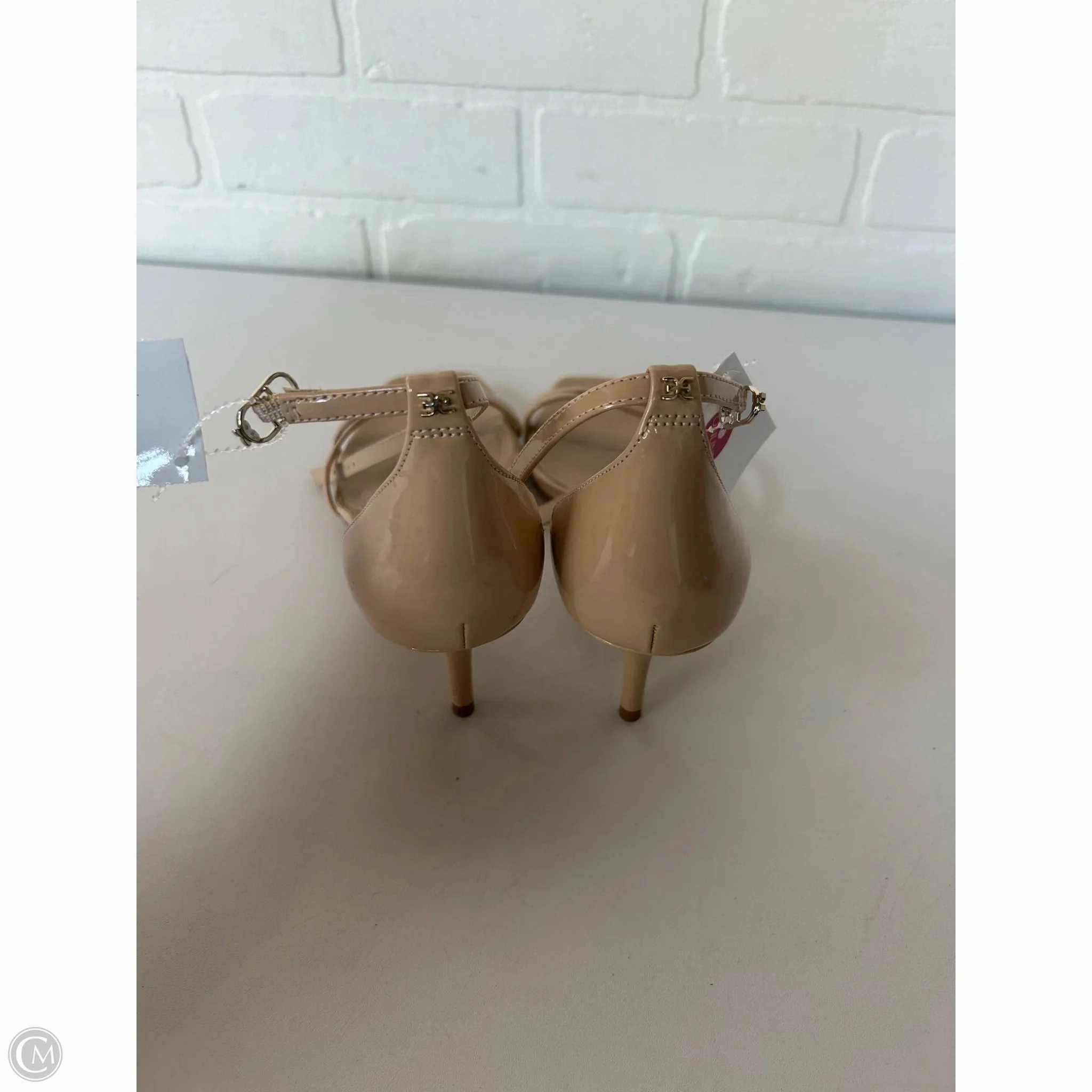 Sandals Heels Kitten By Sam Edelman In Tan, Size: 7.5