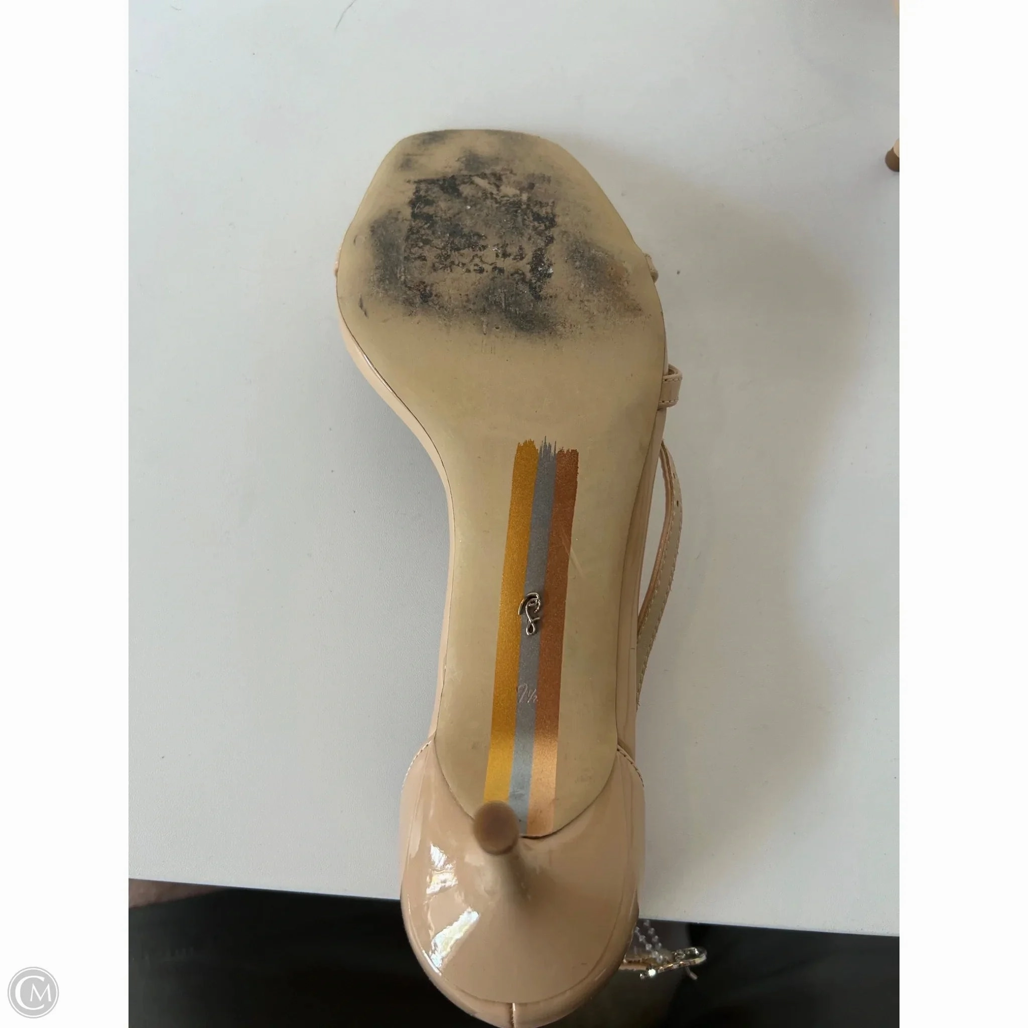 Sandals Heels Kitten By Sam Edelman In Tan, Size: 7.5