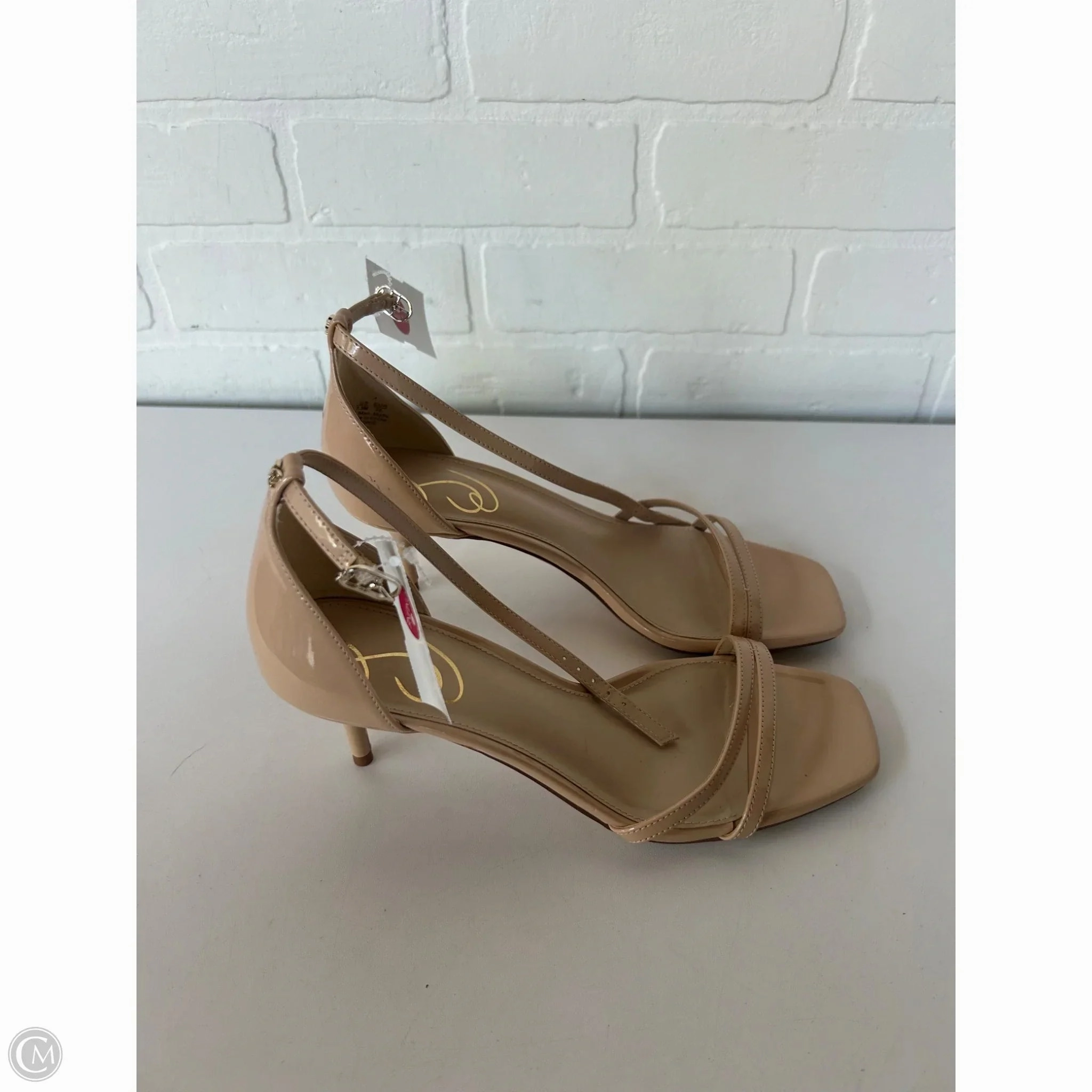 Sandals Heels Kitten By Sam Edelman In Tan, Size: 7.5