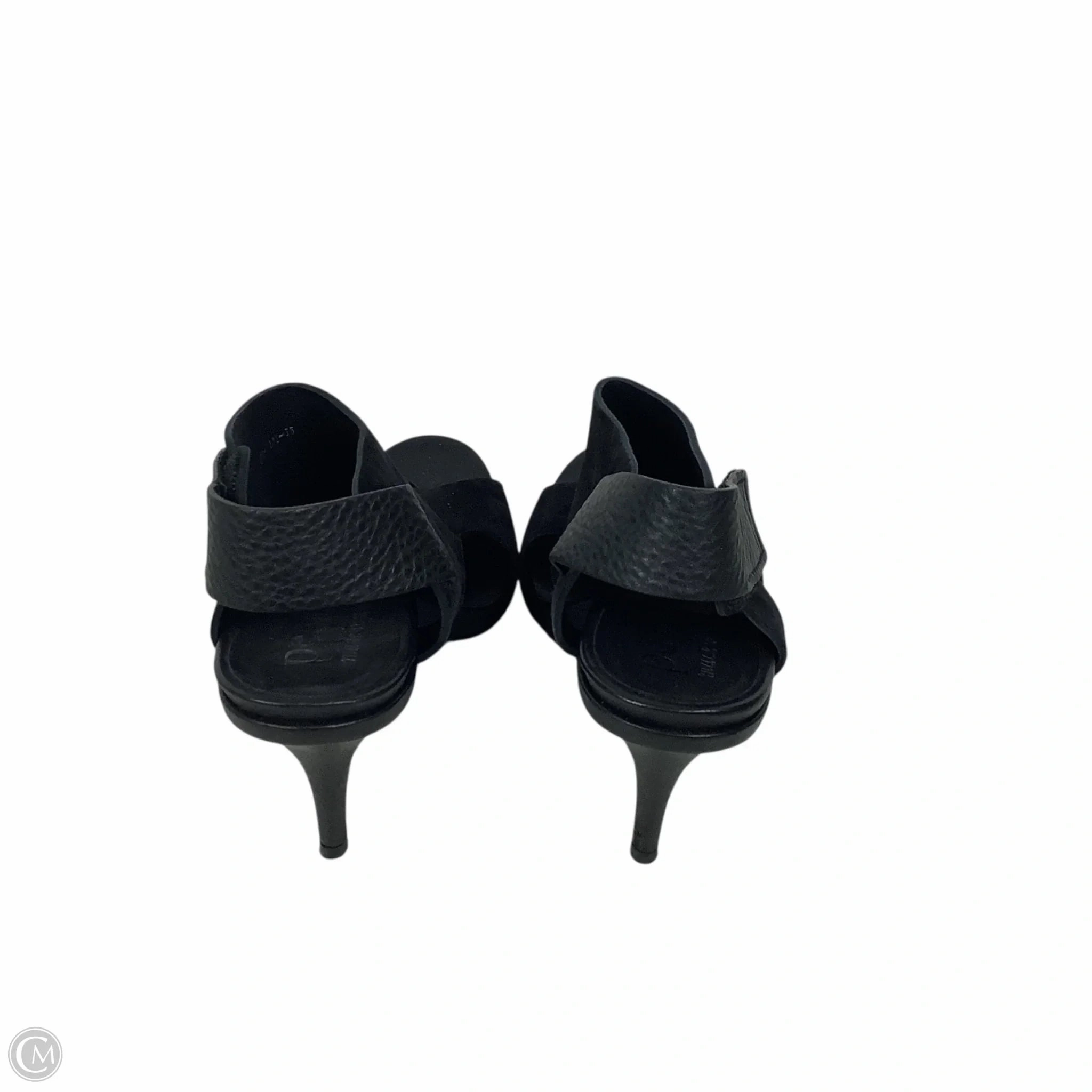 Sandals Heels Stiletto By Clothes Mentor In Black, Size: 7.5