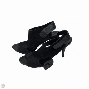 Sandals Heels Stiletto By Clothes Mentor In Black, Size: 7.5