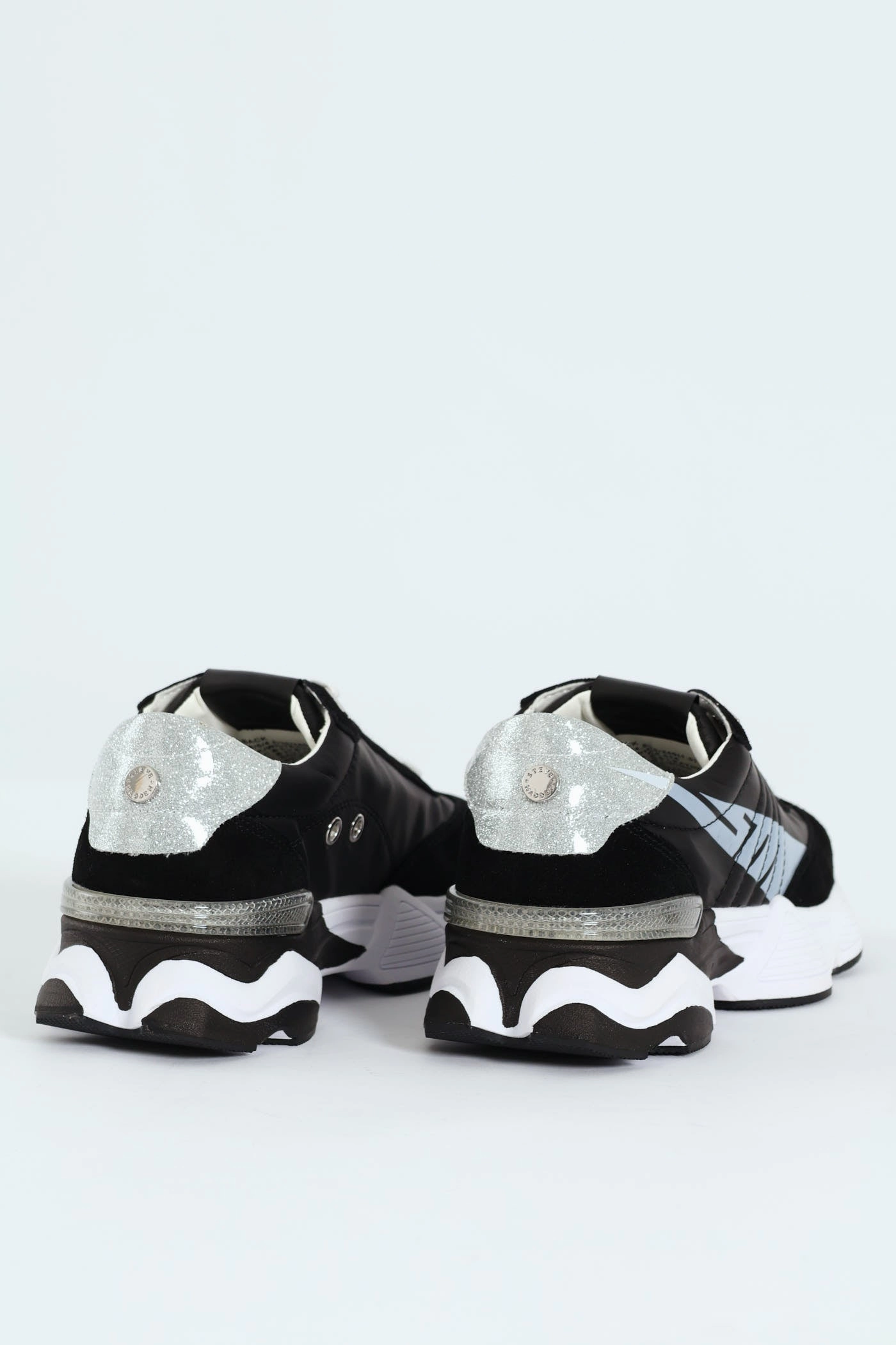 Setback Sportie Sneaker - Black/White