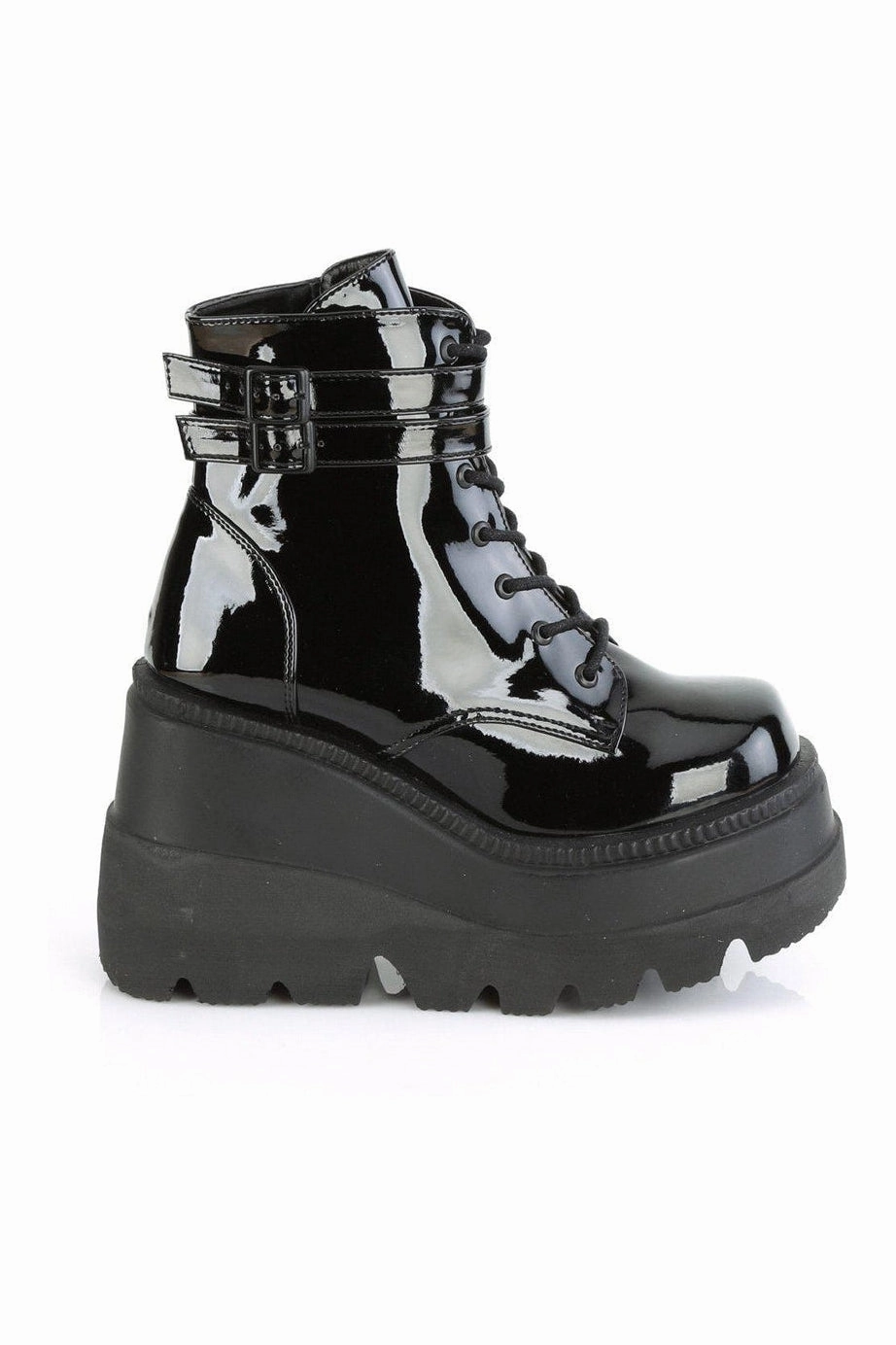 SHAKER-52 Ankle Boot | Black Patent