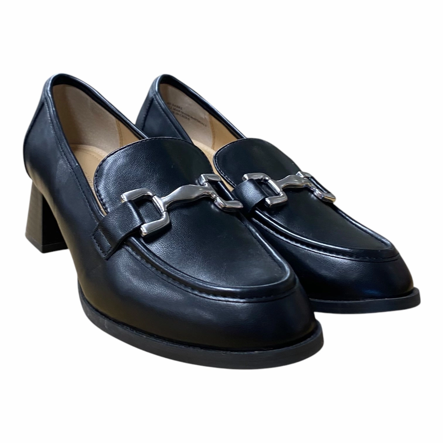Shoes Heels Block By Adrienne Vittadini In Black, Size:8