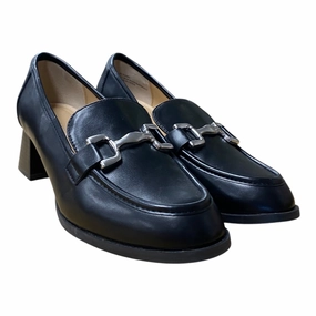 Shoes Heels Block By Adrienne Vittadini In Black, Size:8