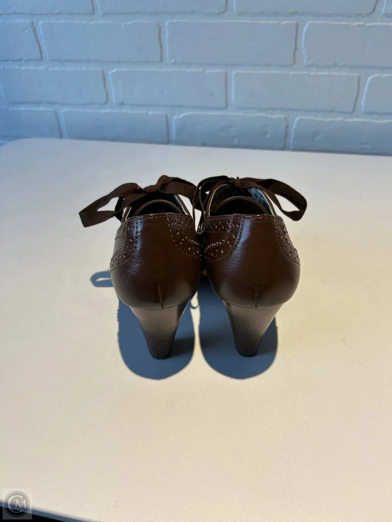 Shoes Heels Block By American Eagle In Brown, Size: 6