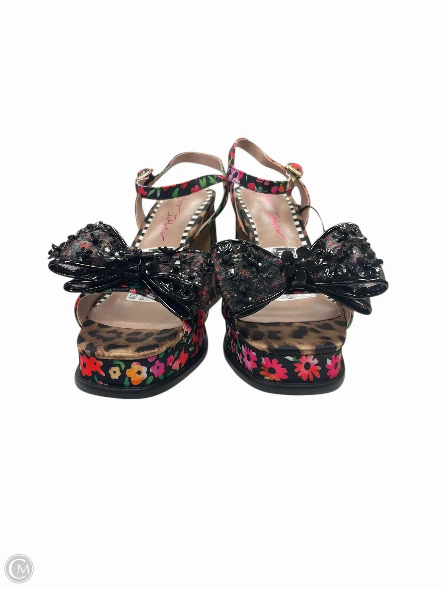 Shoes Heels Block By Betsey Johnson In Multi-colored, Size: 7