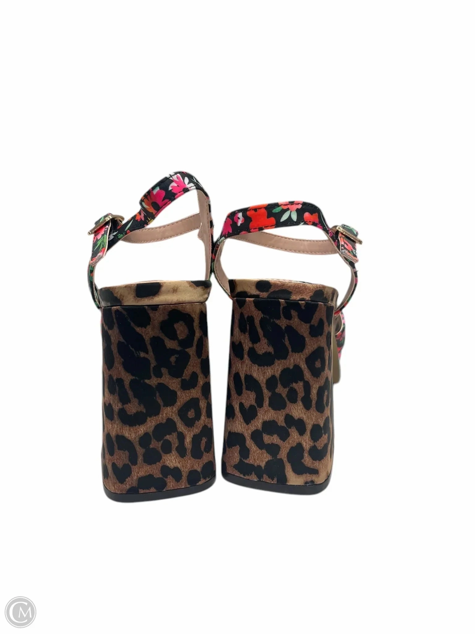 Shoes Heels Block By Betsey Johnson In Multi-colored, Size: 7