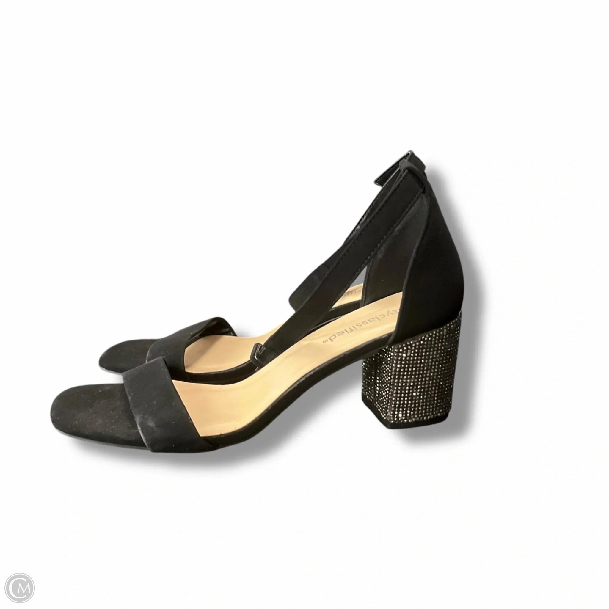 Shoes Heels Block By City Classified In Black, Size: 8.5