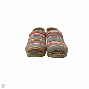 Shoes Heels Block By Dansko In Striped Pattern, Size: 8