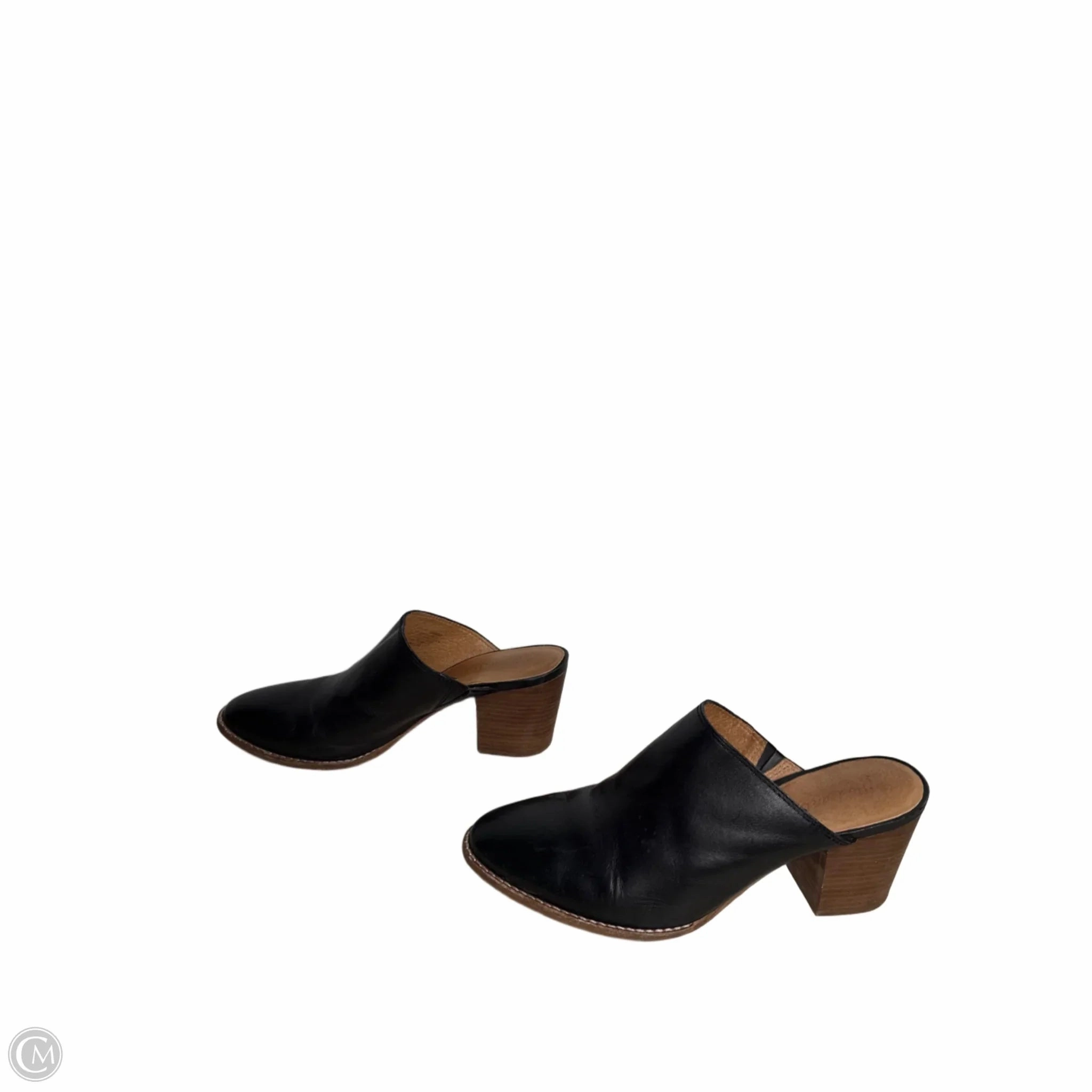 Shoes Heels Block By Madewell In Black, Size: 10
