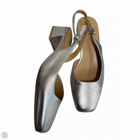 Shoes Heels Block By Naturalizer In Silver, Size: 7.5
