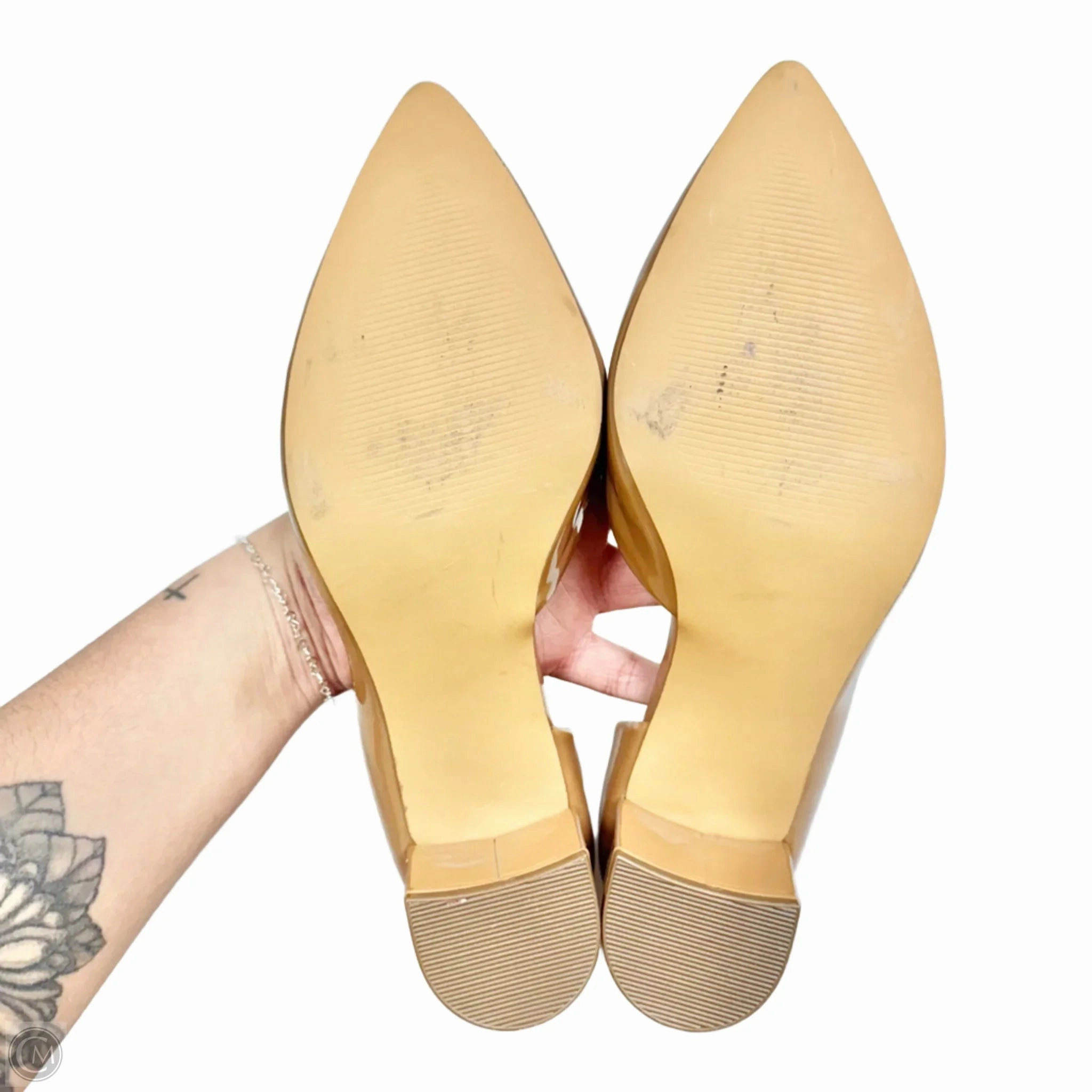 Shoes Heels Block By Steve Madden In Brown, Size: 8.5