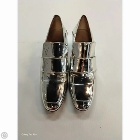 Shoes Heels Block By Stuart Weitzman In Silver, Size: 9
