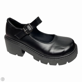Shoes Heels Block By THEMS SHOES  In Black, Size: 8.5