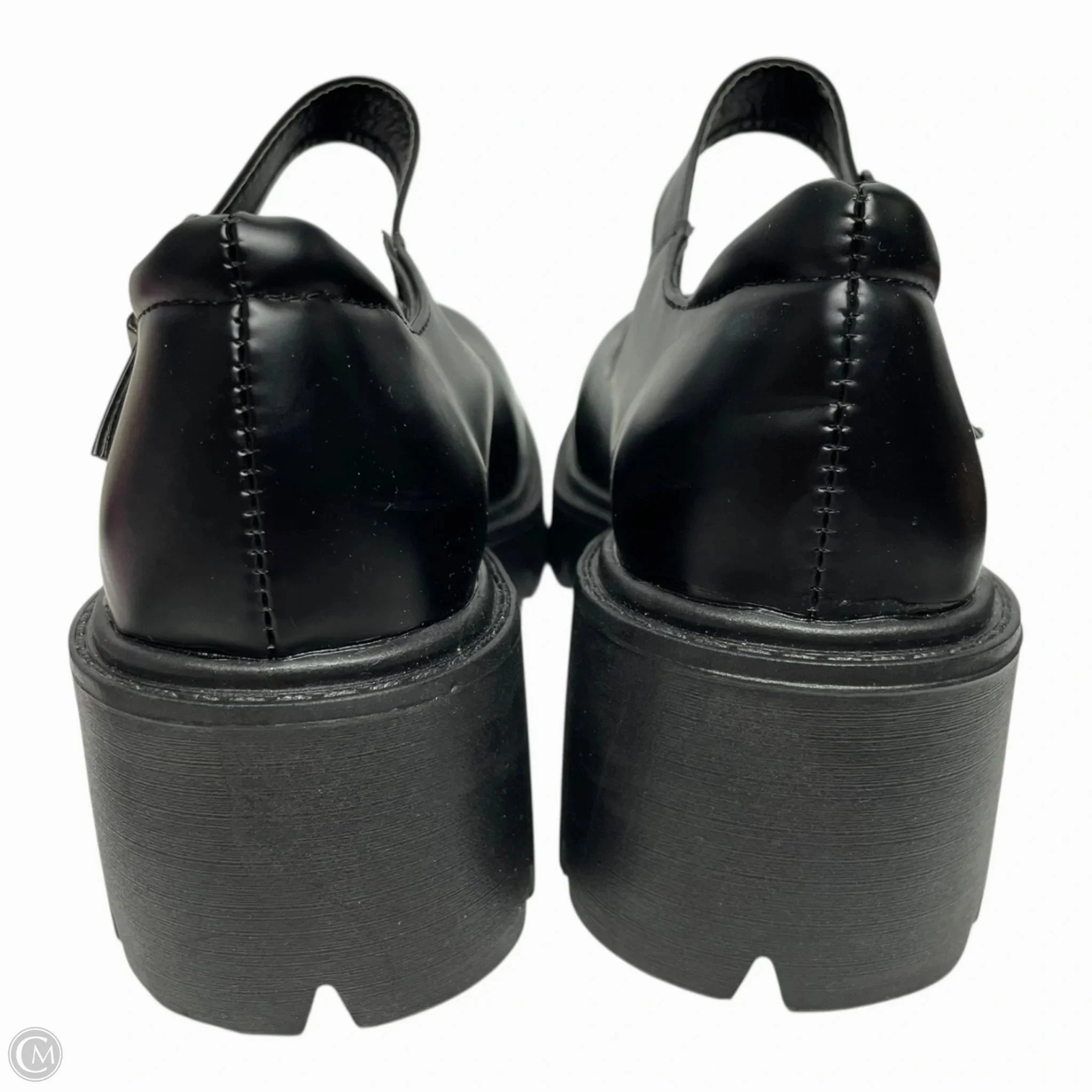 Shoes Heels Block By THEMS SHOES  In Black, Size: 8.5