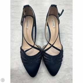 Shoes Heels Kitten By Alex Marie In Navy, Size: 9.5