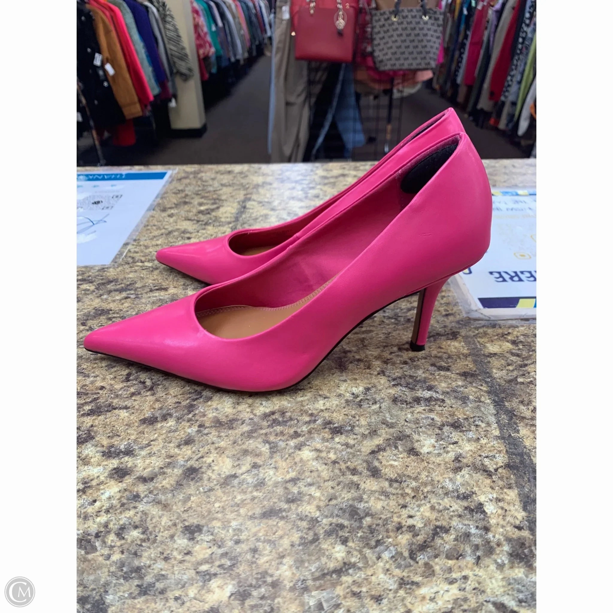 Shoes Heels Kitten By Asos In Pink, Size: 5