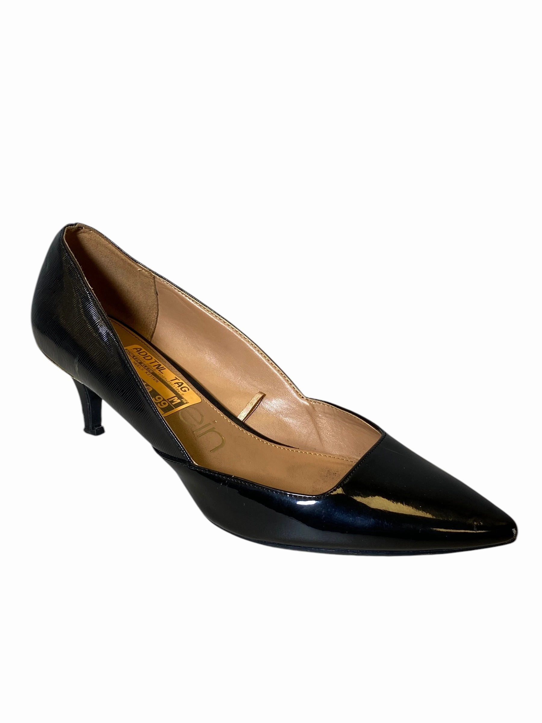 Shoes Heels Kitten By Calvin Klein In Black, Size: 11