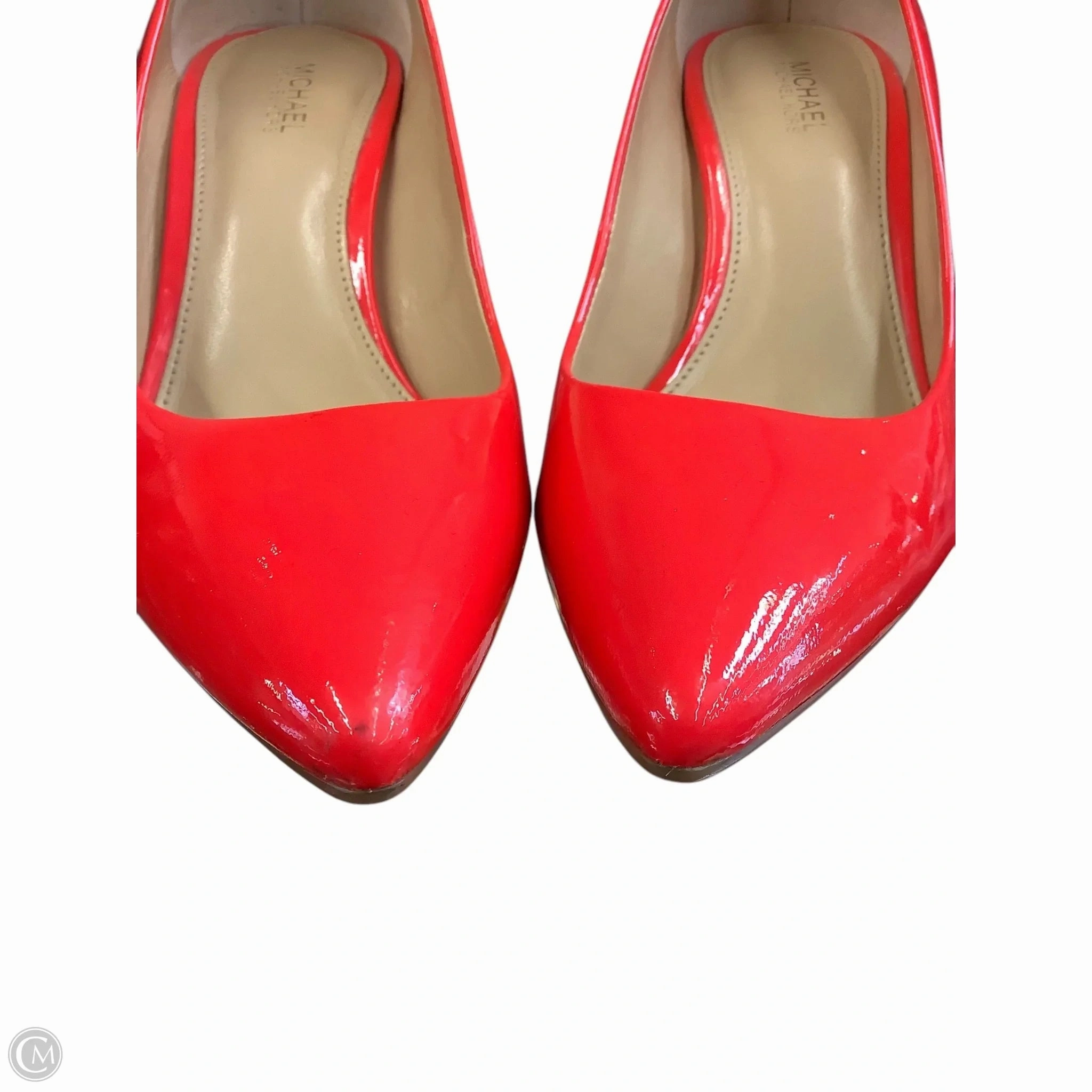 Shoes Heels Kitten By Michael By Michael Kors In Coral, Size: 5