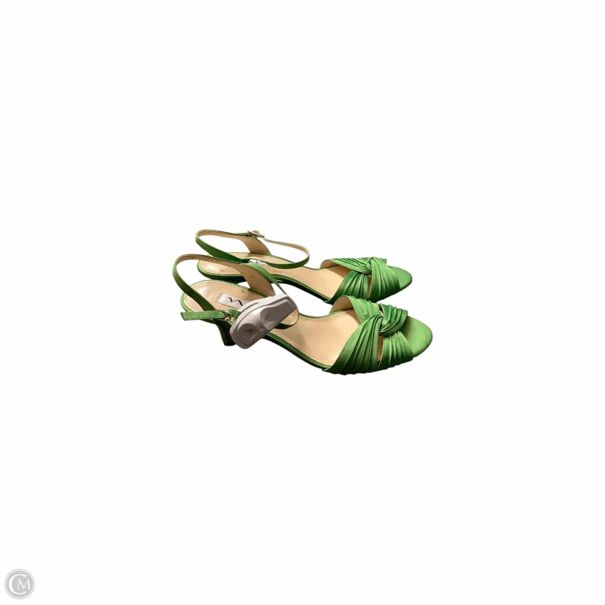 Shoes Heels Kitten By Nina In Green, Size: 8.5