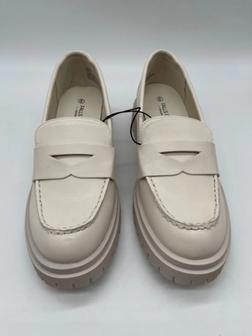Shoes Heels Platform By Falls Creek In White, Size: 9