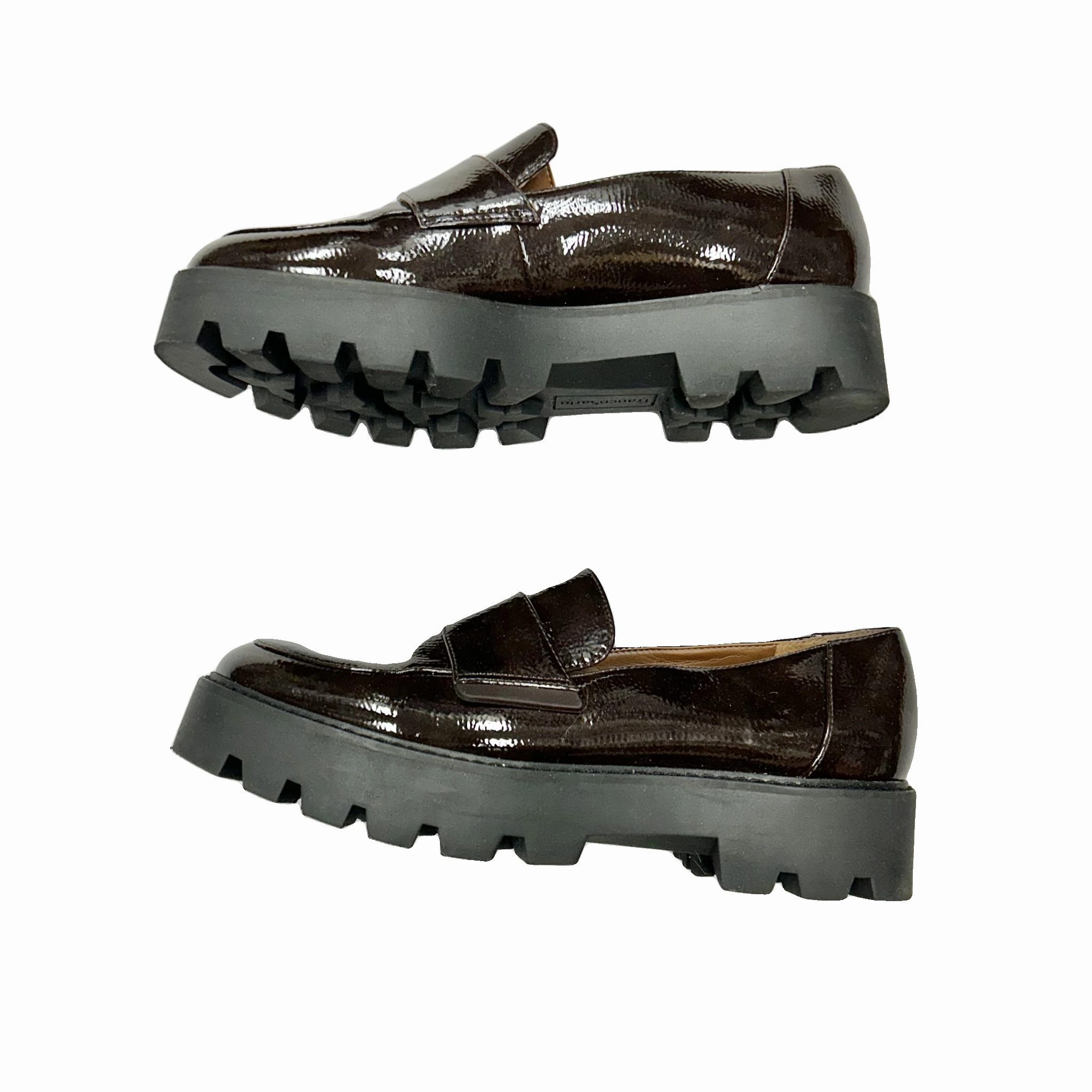 Shoes Heels Platform By Franco Sarto In Brown, Size: 8.5