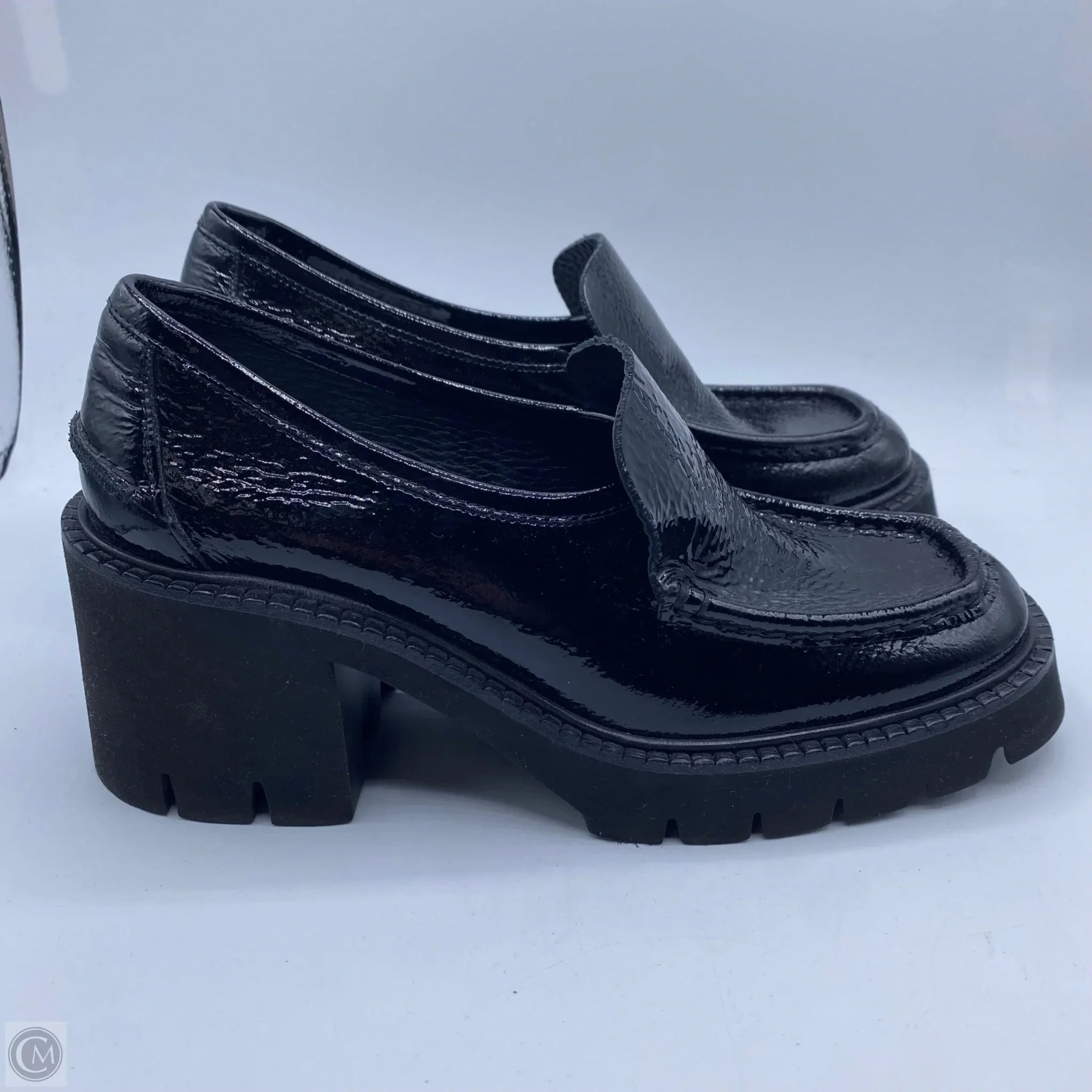 Shoes Heels Platform by Pedro Garcia In Black, Size: 8.5