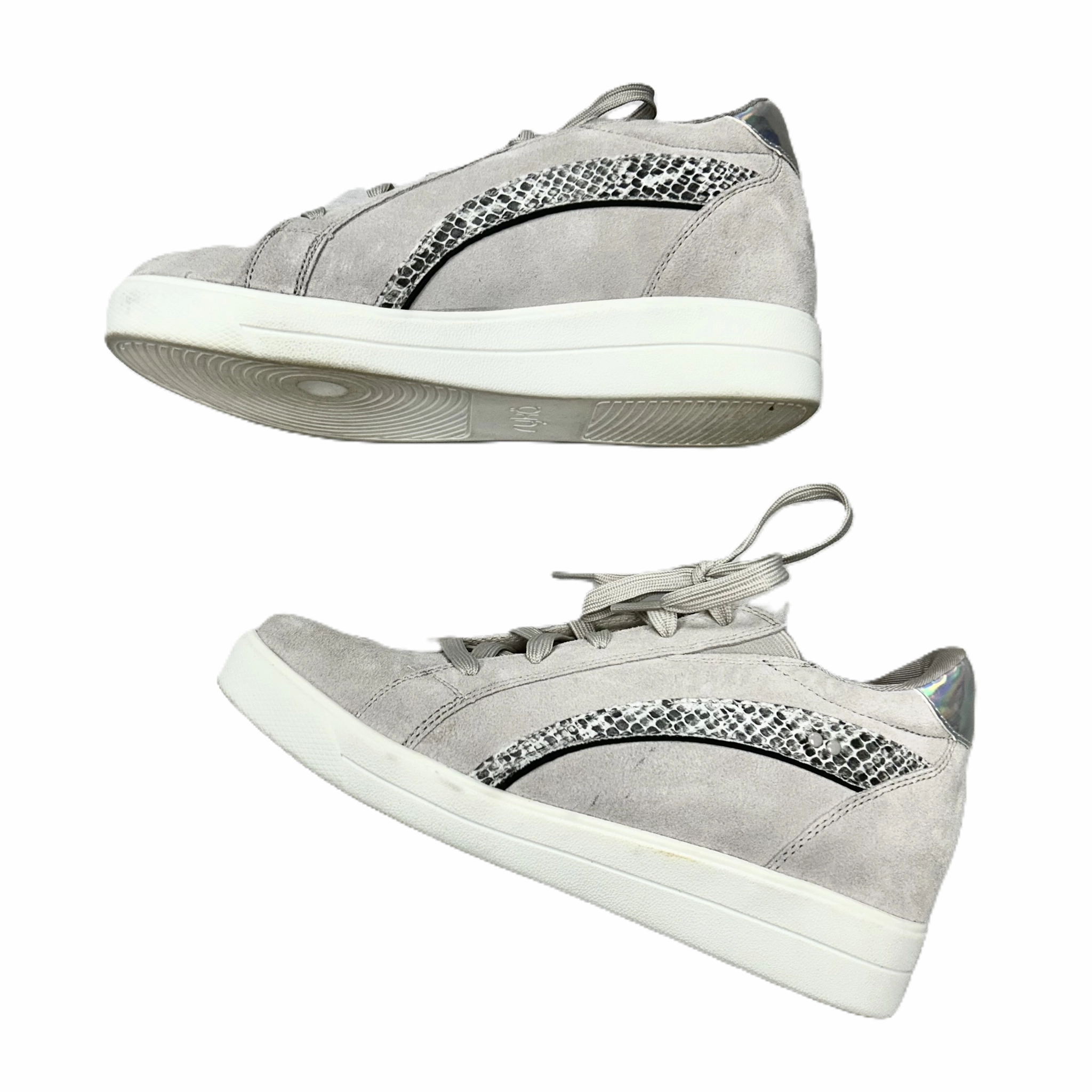 Shoes Heels Platform By Ryka In Grey, Size: 8.5