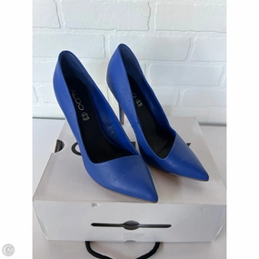 Shoes Heels Stiletto By Aldo In Blue, Size: 7