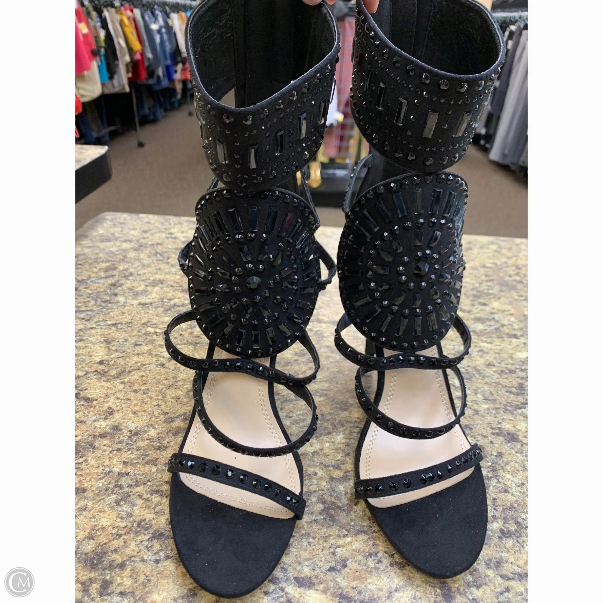 Shoes Heels Stiletto By Clothes Mentor In Black, Size: 11