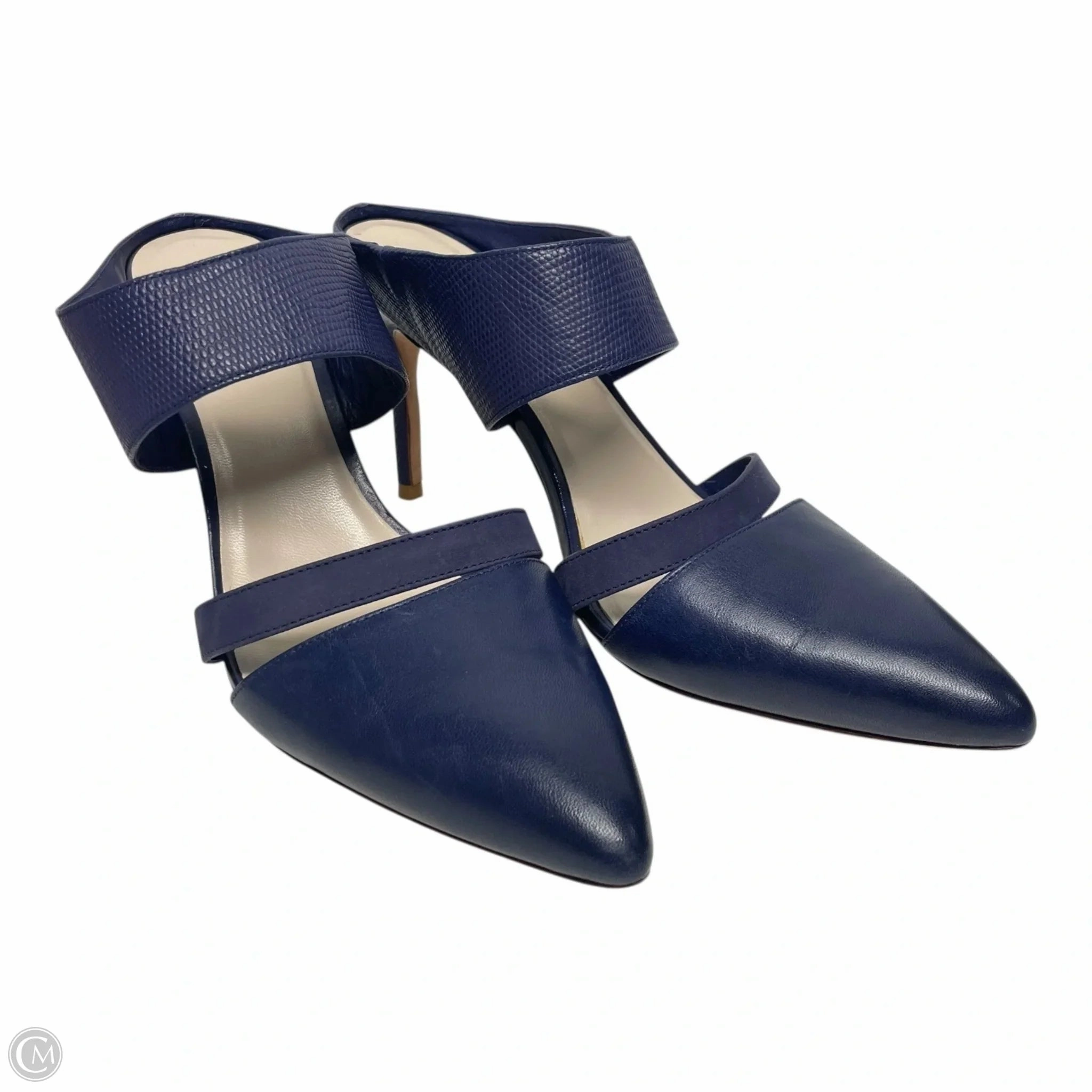 Shoes Heels Stiletto By Cole-haan In Navy, Size: 10