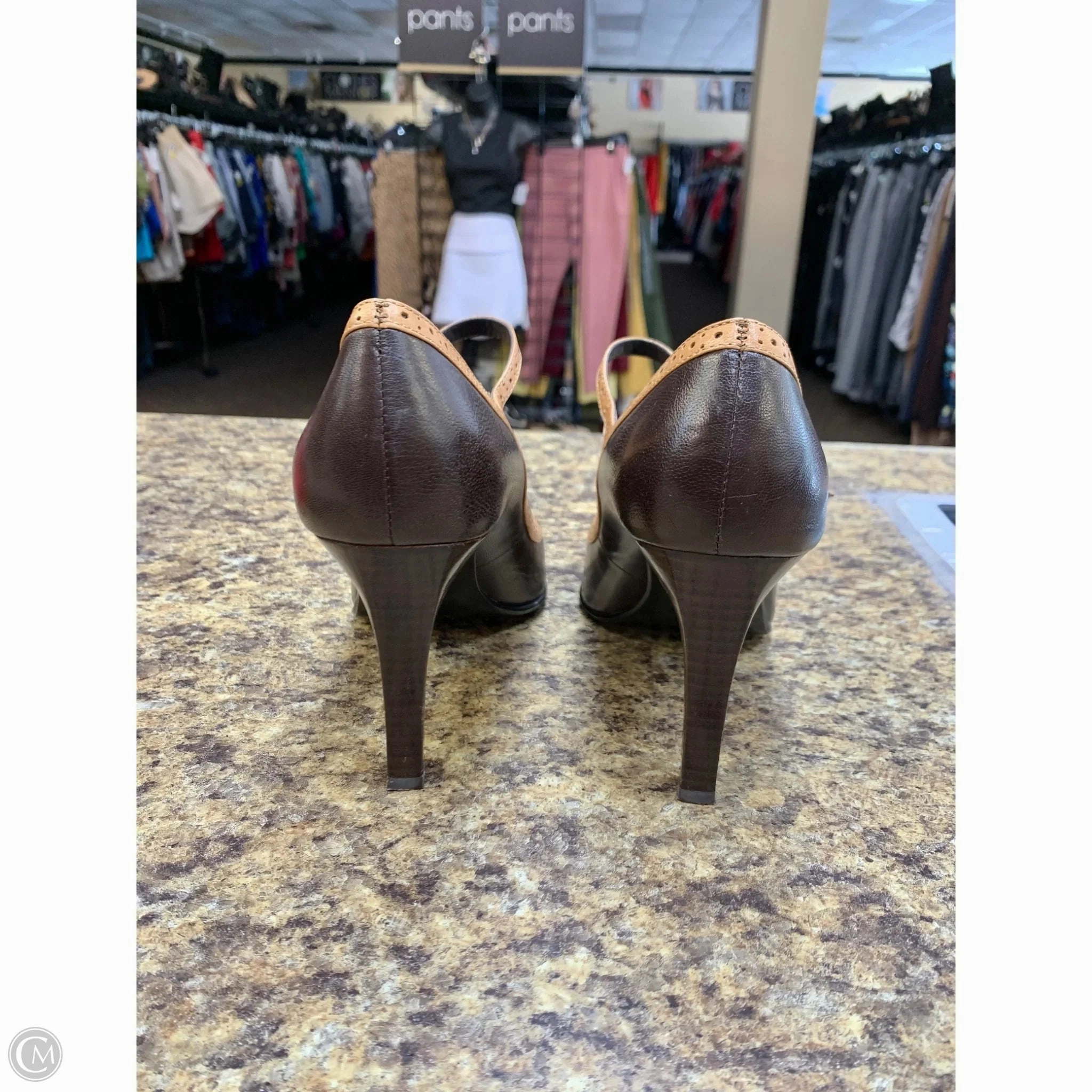 Shoes Heels Stiletto By Dkny In Red, Size: 9