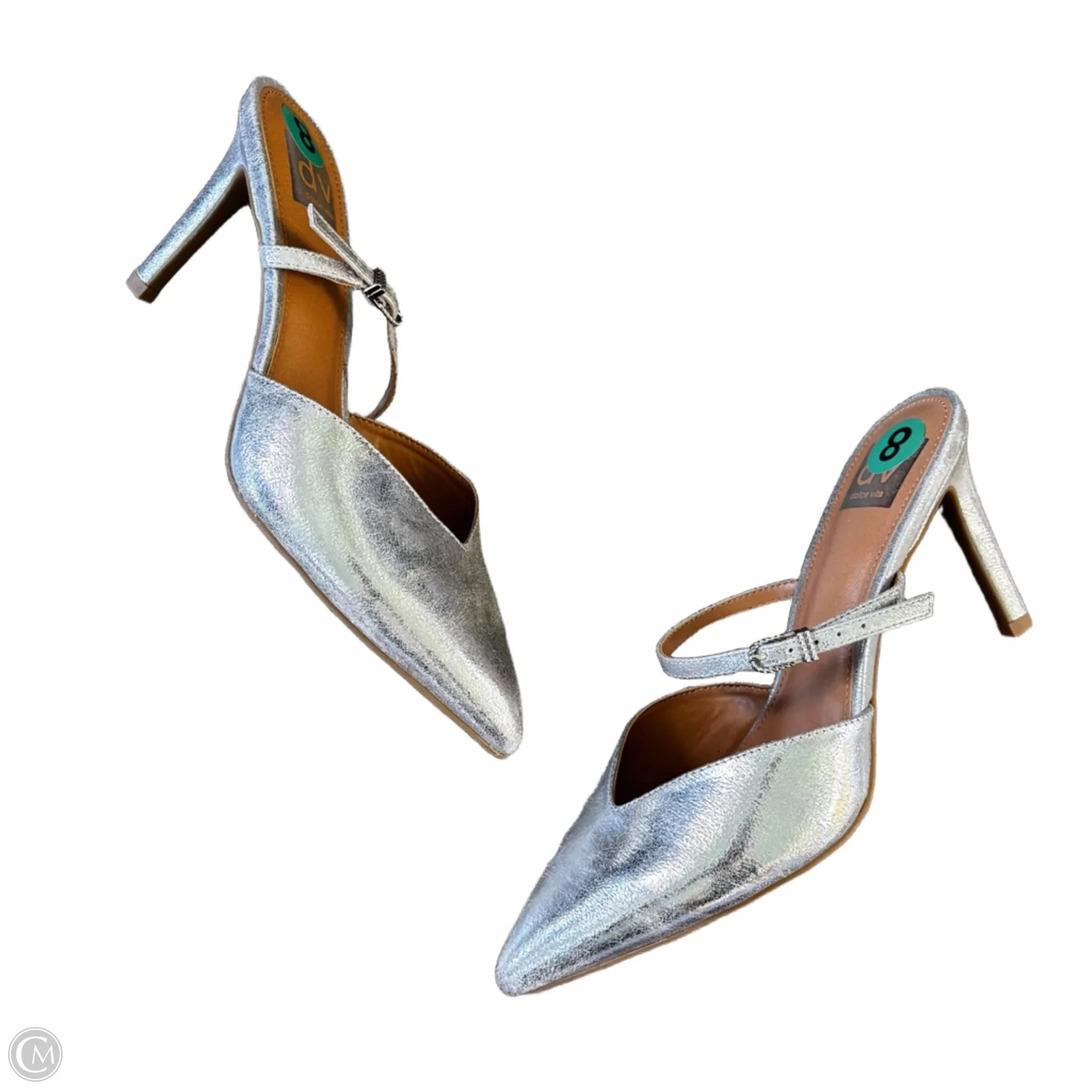 Shoes Heels Stiletto By Dolce Vita In Silver, Size: 8
