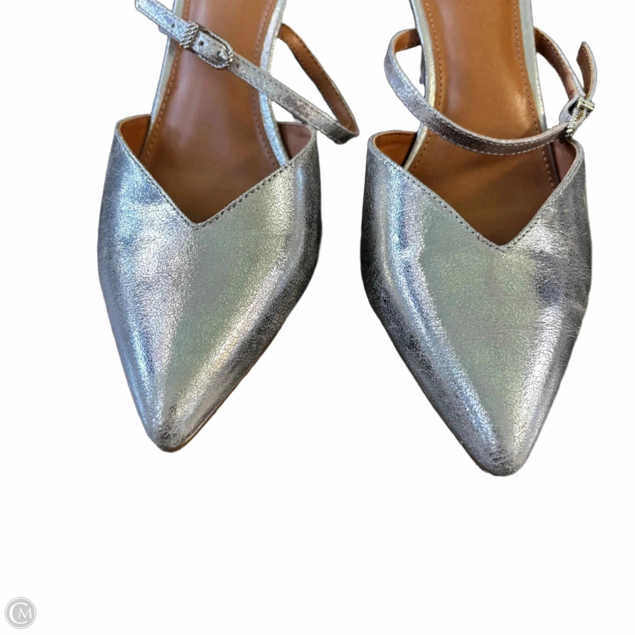 Shoes Heels Stiletto By Dolce Vita In Silver, Size: 8