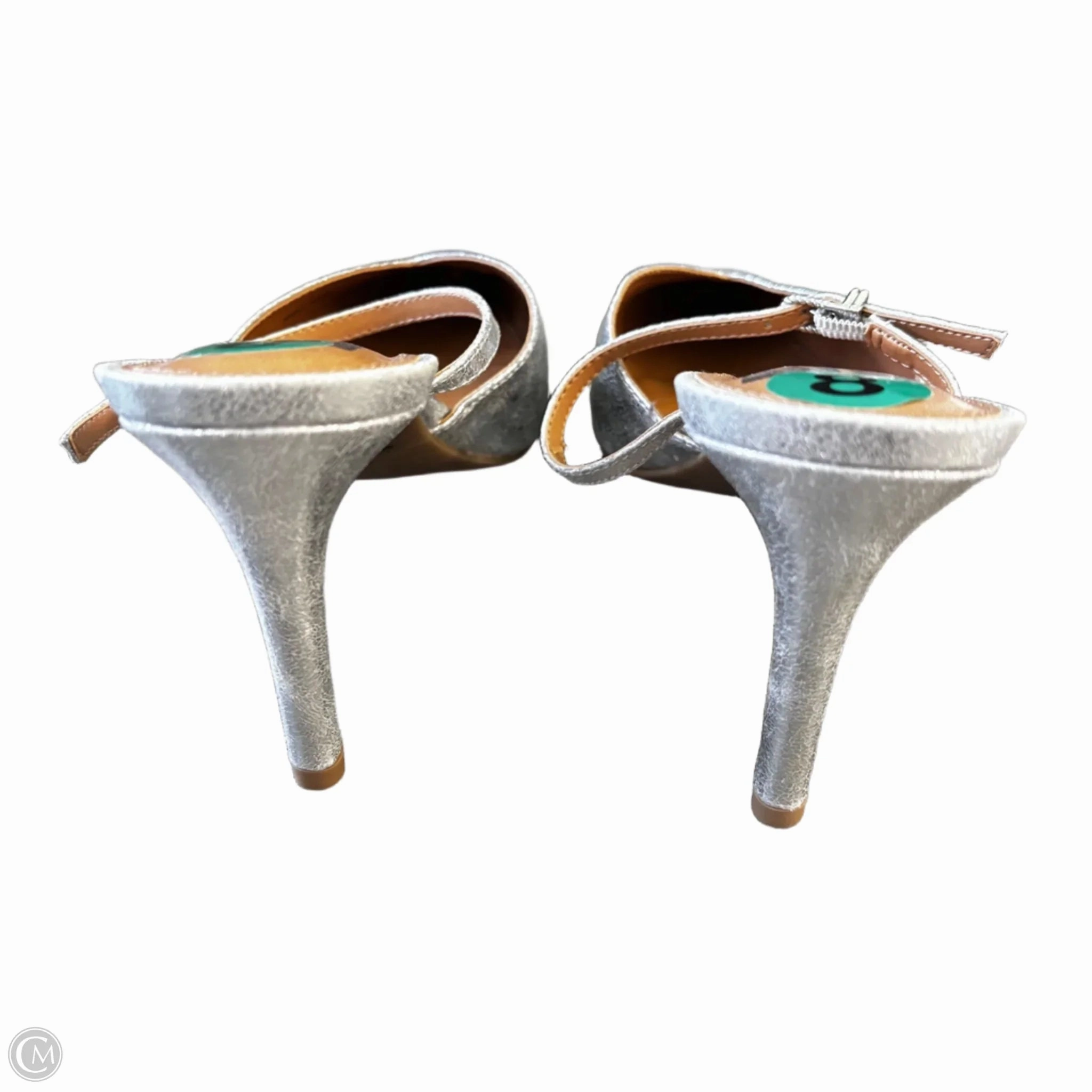 Shoes Heels Stiletto By Dolce Vita In Silver, Size: 8