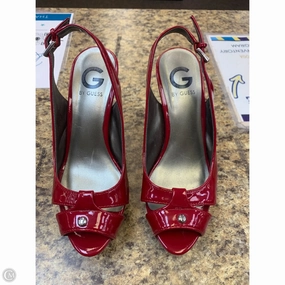 Shoes Heels Stiletto By Guess In Red, Size: 7.5