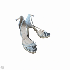 Shoes Heels Stiletto By Jessica Simpson In Silver, Size: 10