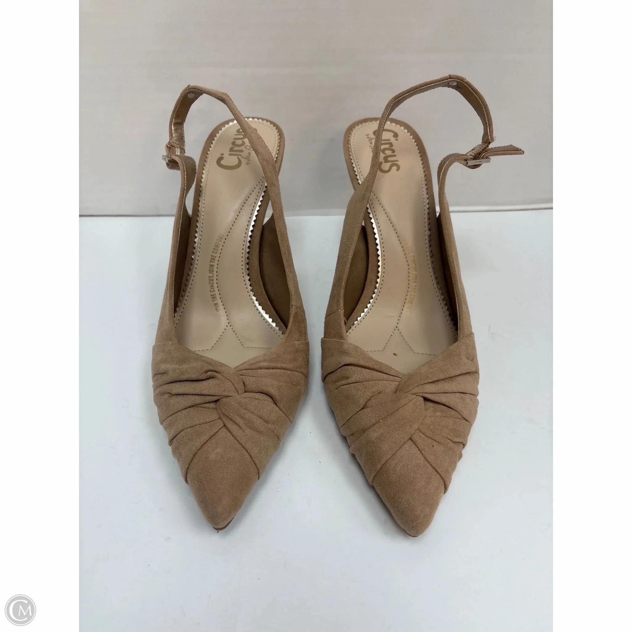Shoes Heels Stiletto By Sam Edelman In Beige, Size: 9.5